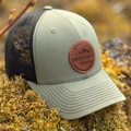 MONTANA HAVEN LEATHER PATCH HAT — Green