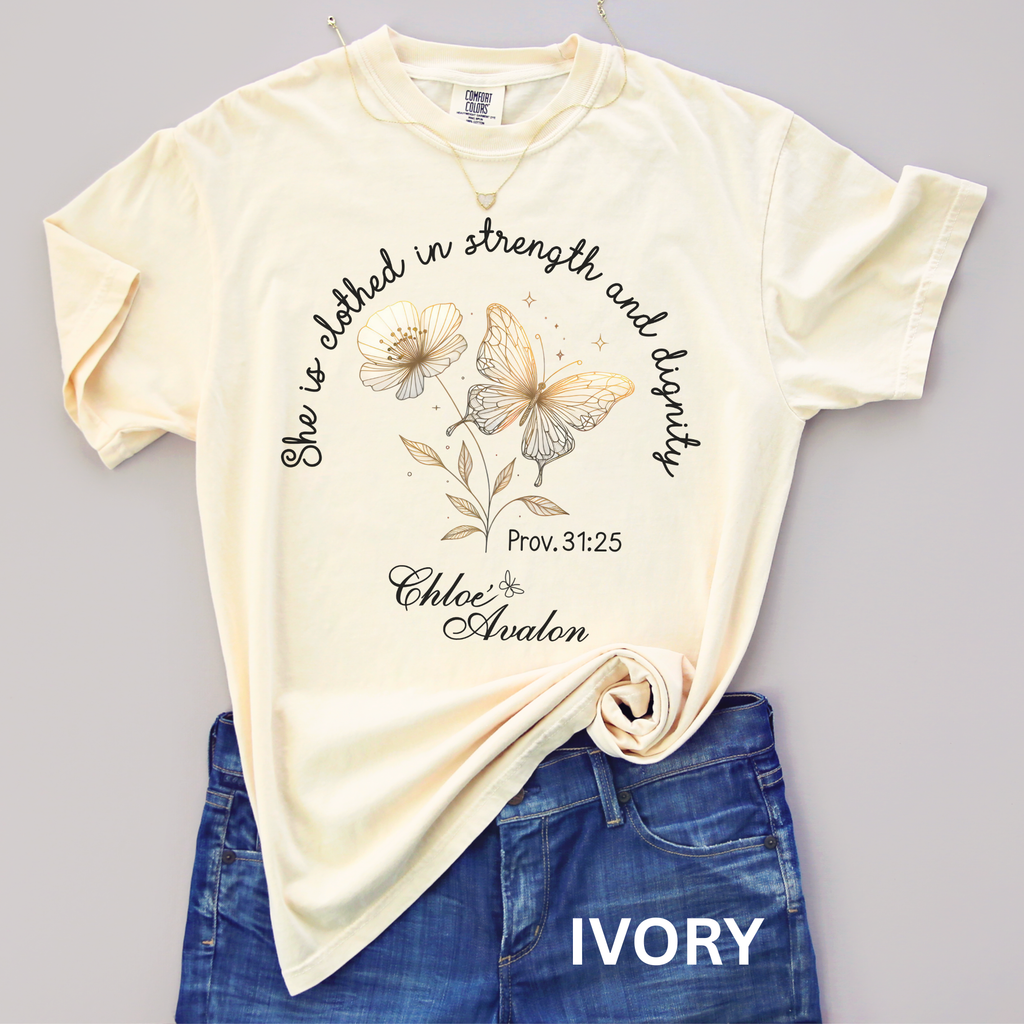 CHLOE' AVALON DAILY INSPIRATION BUNDLE — Faith Tee + 20oz Skinny Tumbler