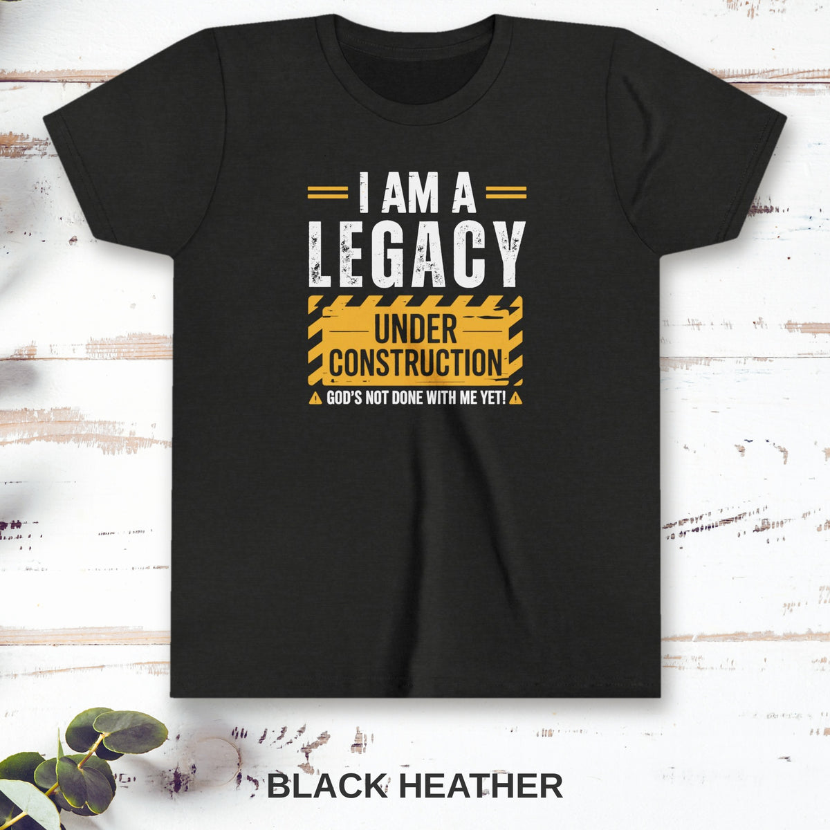 Montana Haven Youth Tee — Black Heather