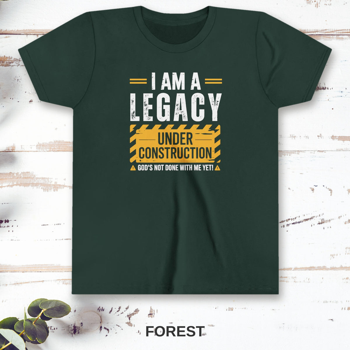Montana Haven Youth Tee — Forest