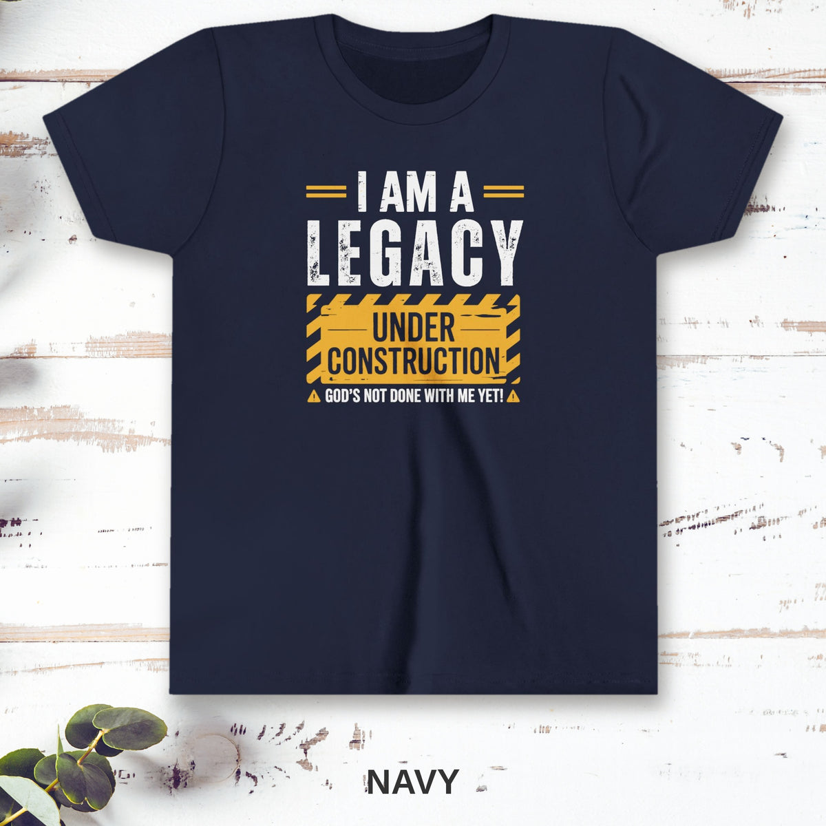 Montana Haven Youth Tee — Navy