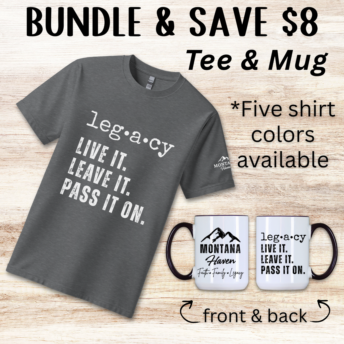 MONTANA HAVEN LEGACY BUNDLE — Tee + Mug