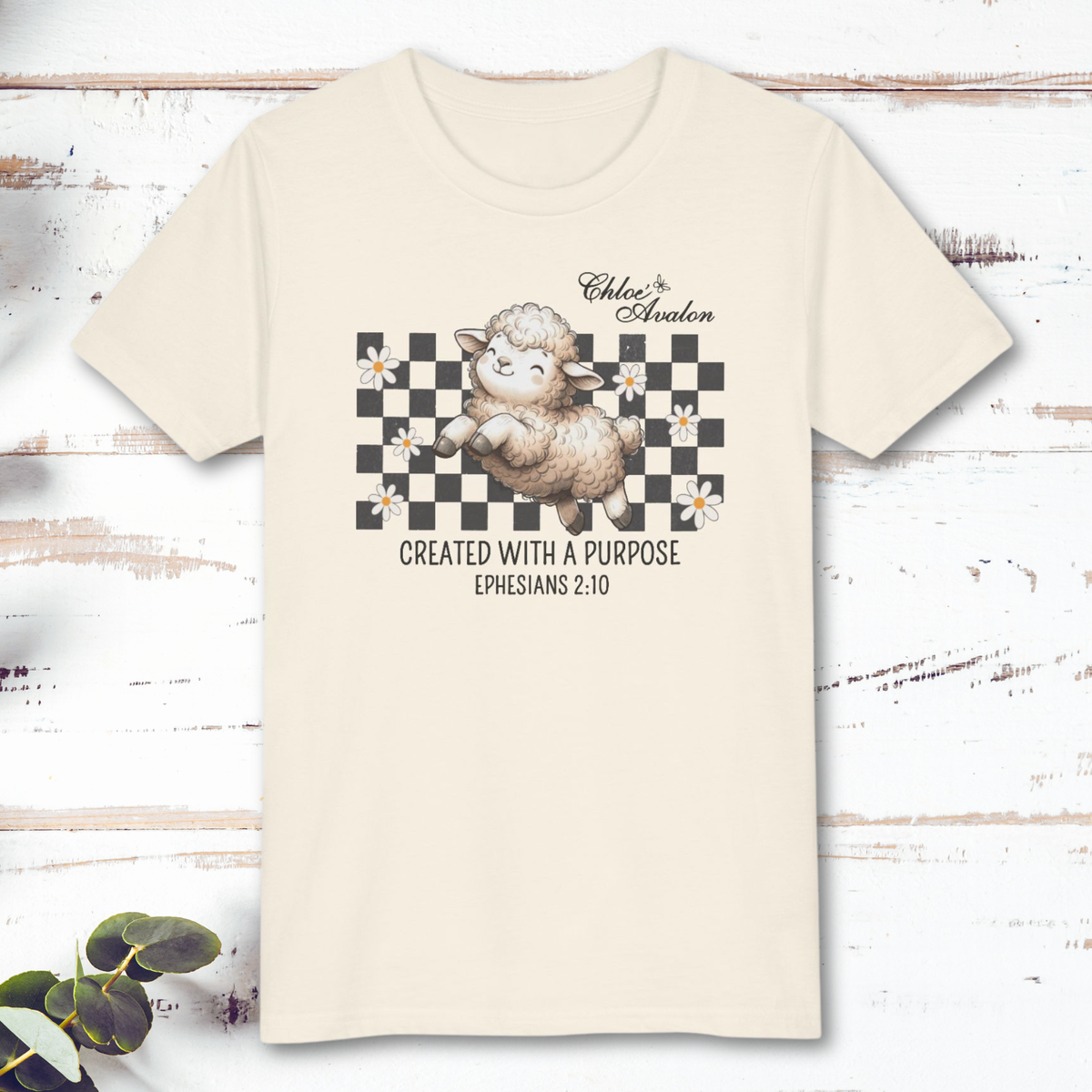 Chloé Avalon Youth Tee — Natural